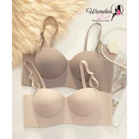 Half-cup Latex Comfortable Push-up Bra