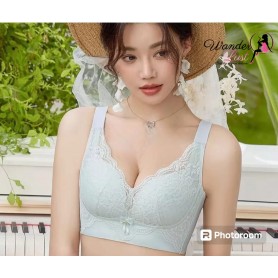 Summer Floral Delicate Lace Bra