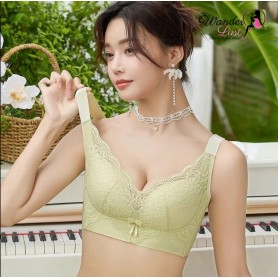 Summer Floral Delicate Lace Bra