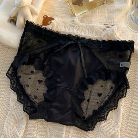 Vessa Trailing Hearts Premium Silk Panties