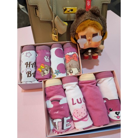 Premium Plus-size Children Panties Box Set