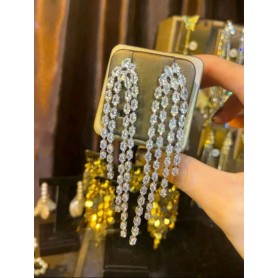 Sparkling Chandelier Dangly Earrings