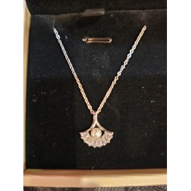 Premium Stainless Steel Silver Pendant with Chain