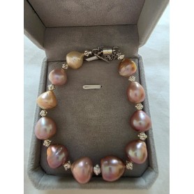 Baroque Candy Pearls Bracelet