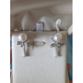 Dazzling Chandelier Natural Pearl Earrings
