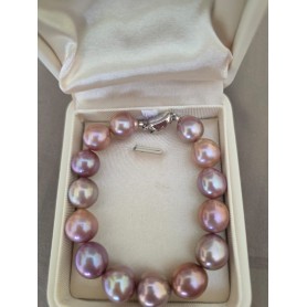 Multicolor Baroque Majestic Pearl Bracelet 15mm