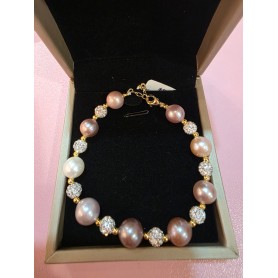 Multicolor Purple Combination Bracelet
