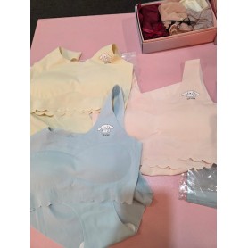Children New Seamless Bra and Panty Set