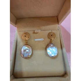 Mini Opaque Pearl Earrings