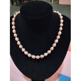 Natural Manta Rose Pearl Necklace