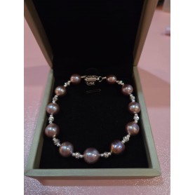 Emperor Purple Pearl Bracelet