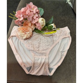 Pink Lace Silky Comfortable Panties