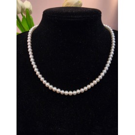 Premium Natural White Baby Pearl Necklace