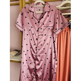 Hard Print Setting Night Dress 08