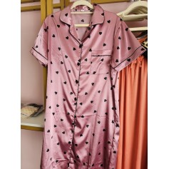 Hard Print Setting Night Dress 08