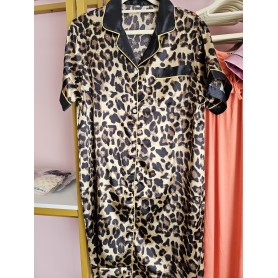 Leopard Print Night Dress 09