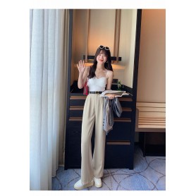 Ice Silk Seamless Strap One Piece Inner Top