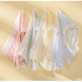 Seamless Ice Silk Mid Waist Panties (Size L - 40-60Kg) 680820